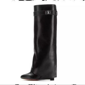 Sharklock boots (great Givenchy Dupe)
